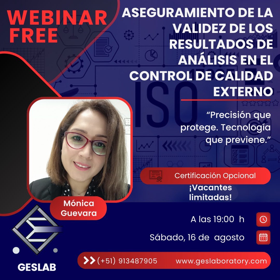 Aseguramiento de la validez de los resultados de análisis en el control de calidad externo